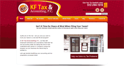 Desktop Screenshot of kftaxpc.com